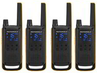 Motorola Talkabout T82 Extreme Quad Walkie Talkie - Fekete/Sárga