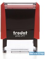 Trodat 4911 Printy 4.0 piros bélyegző