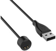 Töltőkábel USB (mágneses, 50cm) FEKETE Xiaomi Mi Band 5 Xiaomi Mi Band 6 Xiaomi Mi Band 7