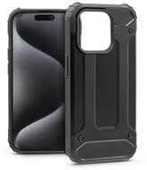 Haffner PT-6855 Apple iPhone 15 Pro Armor fekete ütésálló hátlap